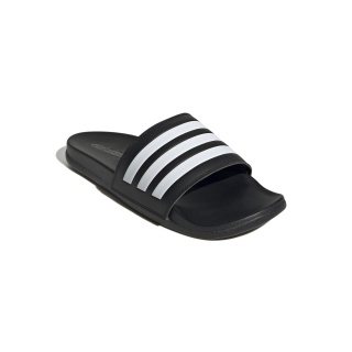 adidas Badeschuhe Adilette Comfort 3-Streifen schwarz/weiss - 1 Paar